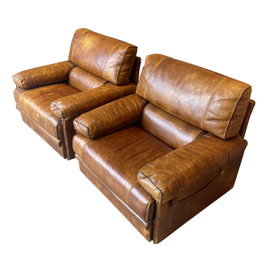 Marco Milisich Leather Arm Chair