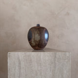 Ash and Iron Glaze Studio Pottery Vessel