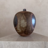 Ash and Iron Glaze Studio Pottery Vessel