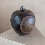 Ash and Iron Glaze Studio Pottery Vessel