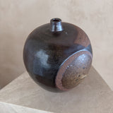 Ash and Iron Glaze Studio Pottery Vessel