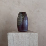 Large Plum Glaze Studio Ceramic Vase