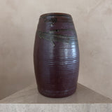 Large Plum Glaze Studio Ceramic Vase