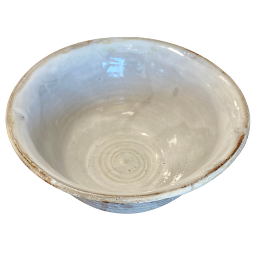 White Studio Pottery Bowl