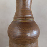 Sienna Drip Glaze Studio Pottery Vase
