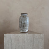 Tonal Wash Etched Studio Ceramic Vase
