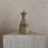 Speckled Cream Lidded Studio Ceramic Vessel