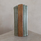 Seafoam Glaze Studio Pottery Vase