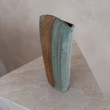 Seafoam Glaze Studio Pottery Vase