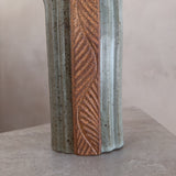 Seafoam Glaze Studio Pottery Vase