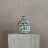 Studio Ceramic Vessel with Brushwork Glaze