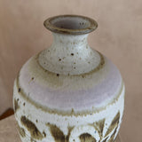 Studio Ceramic Vessel with Brushwork Glaze
