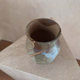 Studio Ceramic Vessel with Earth Toned Variations