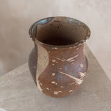 Studio Ceramic Vessel with Earth Toned Variations