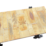 Roger Capron 'Garrigue' Botanical Tile Top Coffee Table