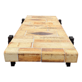 Roger Capron 'Garrigue' Botanical Tile Top Coffee Table