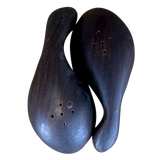 Rosewood Salt + Pepper Shakers