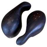 Rosewood Salt + Pepper Shakers