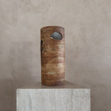 Large French Studio Ceramic Splatter Vase