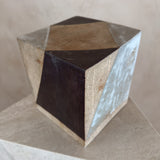 Studio Ceramic Box with Geometric Glaze