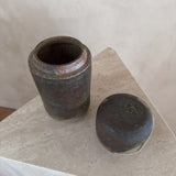 Tall French Studio Ceramic Canister