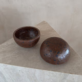 Short French Studio Ceramic Canister