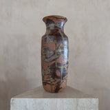 Large French Studio Ceramic Drip Glaze Vase