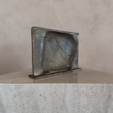 Signed Bronze Bas Relief Surrealist Plaque