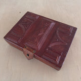 French Tooled Leather Box
