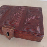 French Tooled Leather Box