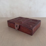 French Tooled Leather Box