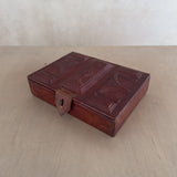 French Tooled Leather Box