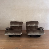 'Marsala' Modular Velvet Loveseat by Ligne Roset