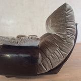 'Marsala' Velvet Lounge Chair by Ligne Roset