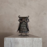 Metal Owl Sculpture