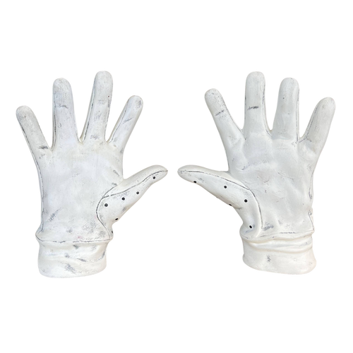 White Ceramic Gloves