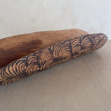 Hand Carved Wood Server