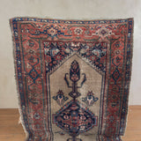 Antique Red and Blue Persian Rug