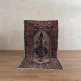 Antique Red and Blue Persian Rug