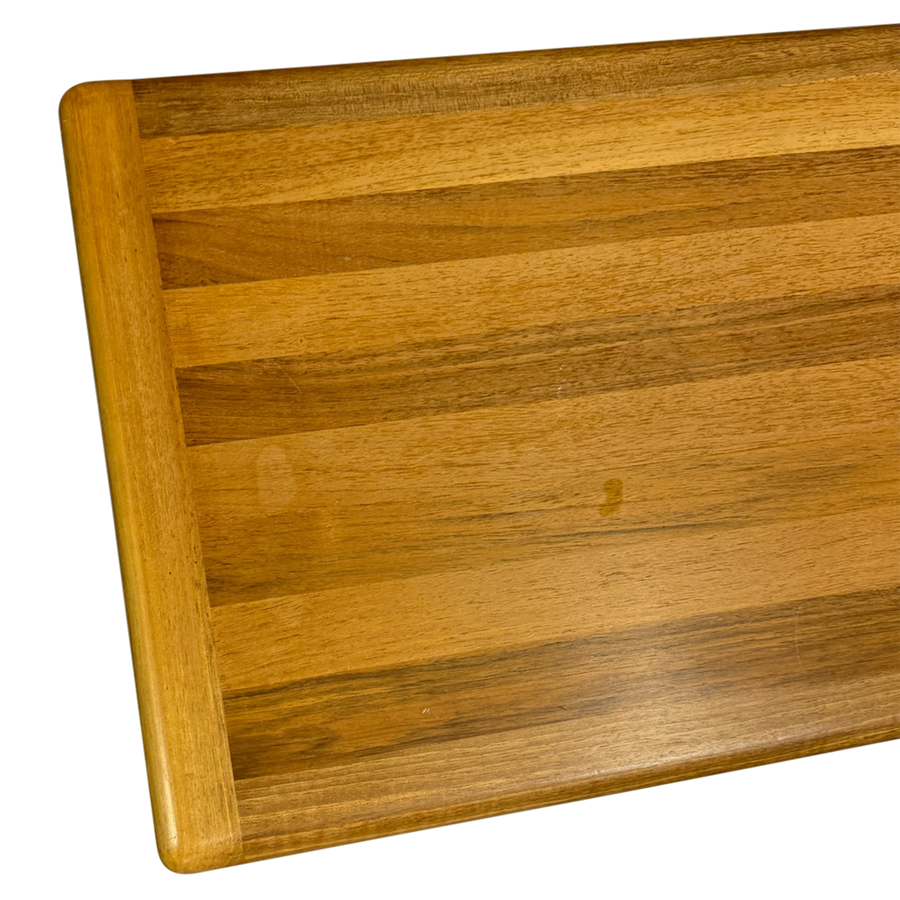 Set of Mario Bellini 'Pianura' Low Walnut Coffee Tables