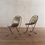 Pair of French Modernist Sling Chairs