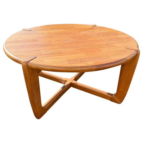Scandinavian Teak Coffee Table, 1970s