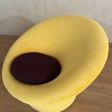 Pair of Custom Pierre Paulin Lounge Chairs