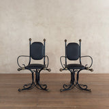 Pair of Arthur Court Arm Chairs
