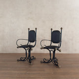 Pair of Arthur Court Arm Chairs
