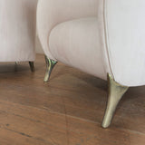 Pink Lambskin Lounge Chairs