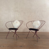 Pair of Custom Tony Paul Lounge Chairs
