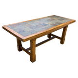 Slate Tile Top Coffee Table