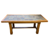 Slate Tile Top Coffee Table