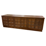 Walnut Panel Front Sideboard, France, 1970s